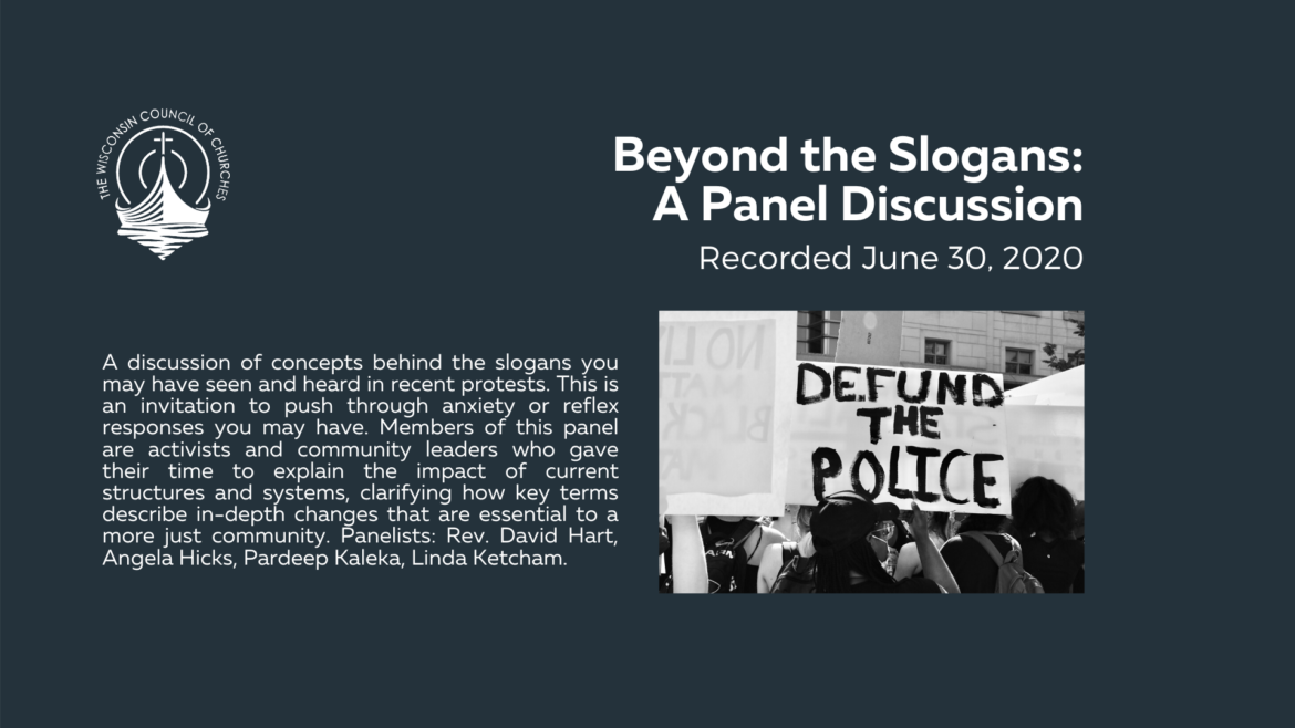 Beyond the Slogans: Panel Discussion