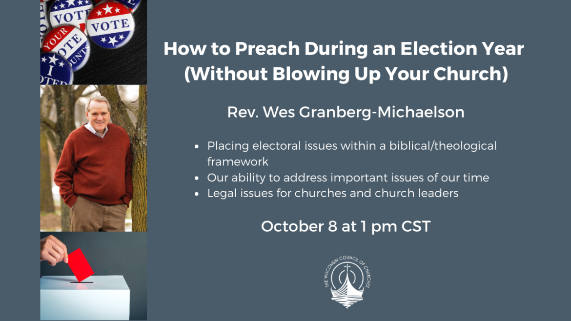 How to Preach During an Election Year (Without Blowing Up Your Church)